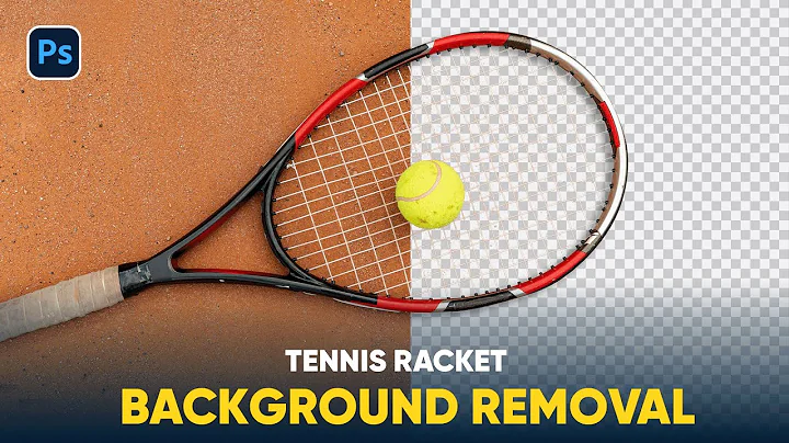 Photoshop 2025 Tutorials - How to Remove Tennis Racket Background