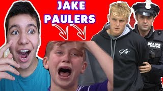Jake Paul Going To Jail Jake Paulers Crying