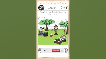 Brain Test 3 Level 134 Answer, gaming shorts video. #shorts #braintest3 #funnyshorts