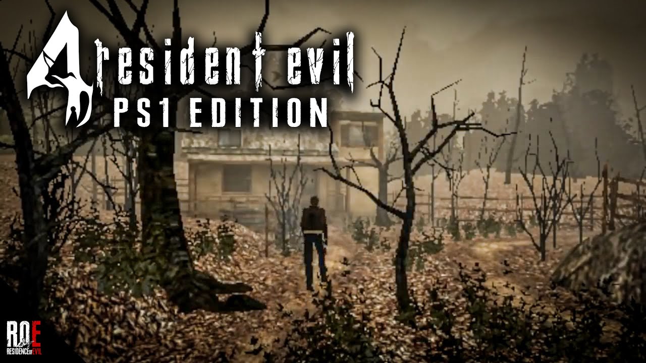 RESIDENT EVIL 4 || PS1 EDITION | GAMEPLAY & Download