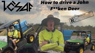 How to Drive a John Deere Gator!