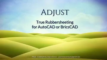 Adjust - Rubbersheeting a New Subdivision
