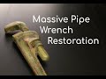 Vintage Ridgid Pipe Wrench Restoration