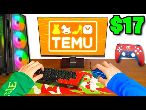 I Bought The CHEAPEST Gaming Setup From TEMU..