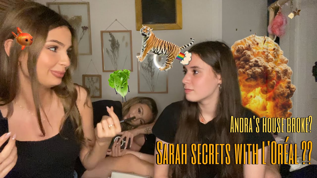 Sarah exposes secrets about L’Oréal?? CHOCOLOCO LEFT US IN SHOCK!! 😳 (Andra is emo now)