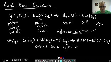 Chapter 4: Acid Base Reaction, Net Ionic Equation | CHM 103 | 052