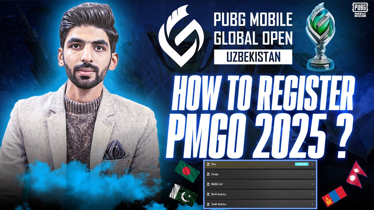 How to Register PMGO OPEN QUALIFIERS IN ASIA REGION 🤔 REGISTERATION EXPLAINATION VIDEO OF PMGO 2025
