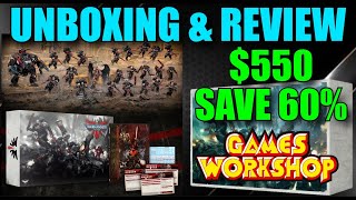 Unboxing Warhammer 40,000 Blood Angels Army Launch Box (Massive Savings) #New40k #Warhammer40k