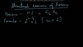 Isomers of hexane & heptane (Part-2) (grade10)