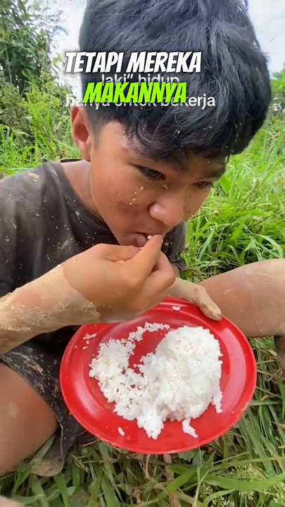 momen sedih ketika anak rantau makan hanya dengan garam ‼️‼️ #sedih #nangis #anakrantau #makan