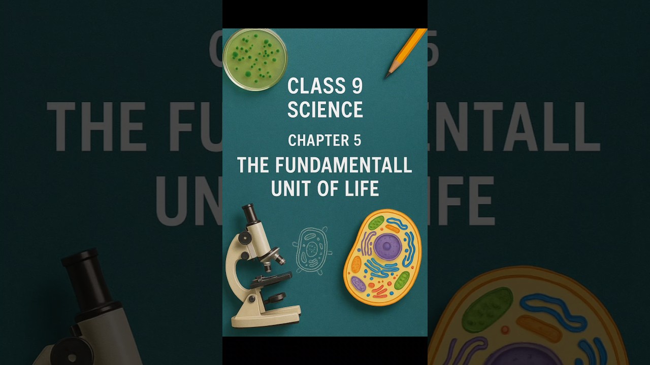 Class 9 Science Chapter 5 | The Fundamental Unit Of Life | Part 3 