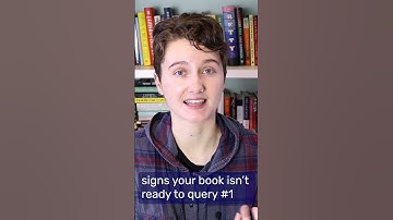 Make sure you do THIS before querying your book