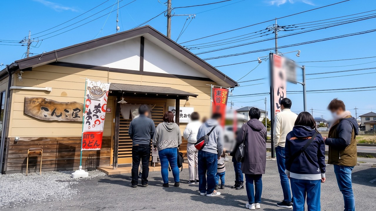 開店→即満席！極上肉汁うどん職人に注文が殺到する行列店 | Japanese Street Food