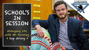 Stringing 101 Top String | Lacrosse Unlimited