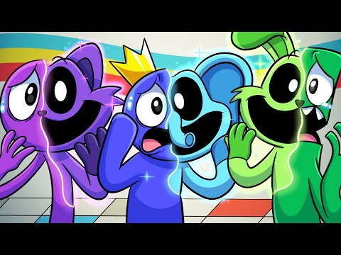 SMILING CRITTERS but they're RAINBOW FRIENDS?! Poppy Playtime Chapter 3 Animation