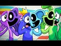 Smiling critters but theyre rainbow friends poppy playtime chapter 3 animation