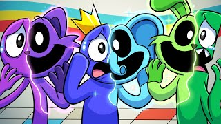 SMILING CRITTERS but they're RAINBOW FRIENDS?! Poppy Playtime Chapter 3 Animation screenshot 5