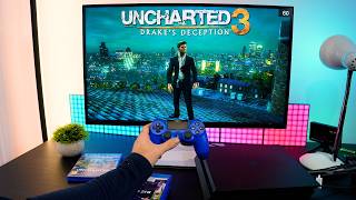Uncharted 3 Remastered | PS4 Slim Gameplay On 4K Monitor – 60 FPS  (2026)