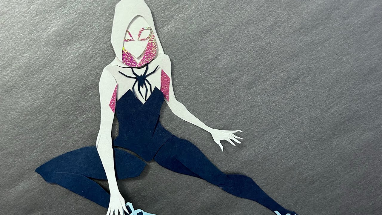 {zhanswork} Spiderverse Papercut DIY Demo