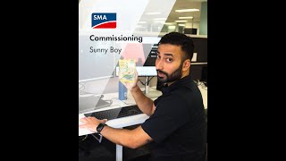 SMA Sunny Boy Commissioning