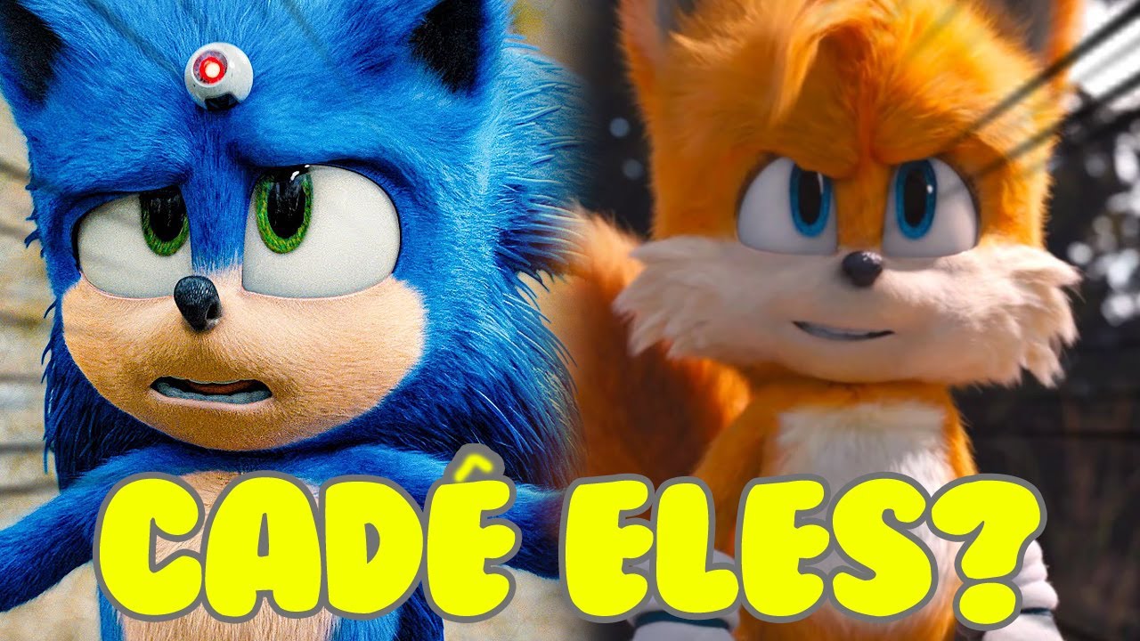 Por que você não viu os outros personagens de Sonic no filme do Sonic 