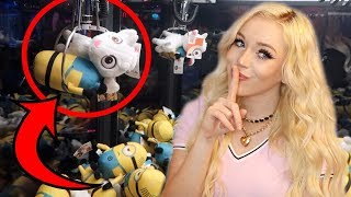 THE SECRET TO WINNING CLAW MACHINES!!!