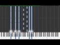 Two steps from hell breathe  piano arrangement midi visualisation