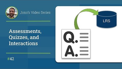 Data Best Practices - Assessments, Quizzes, and Interactions