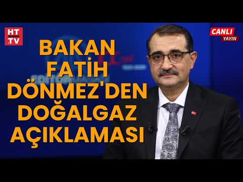 Enerji ve Tabii Kaynaklar Bakanı Fatih Dönmez konuşuyor