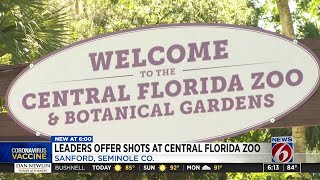 Leaders offer shots at Central Florida Zoo