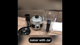 InstallationVideo:Giselle 7-in-1 Multifunctional Food Processor&Blender&Juice Processor(450W)KEA0224