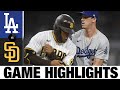 Dodgers vs. Padres Game Highlights (8/25/21) | MLB Highlights