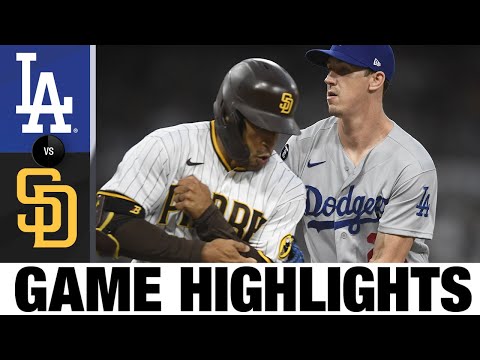 Dodgers vs. Padres Game Highlights (8/25/21) | MLB Highlights