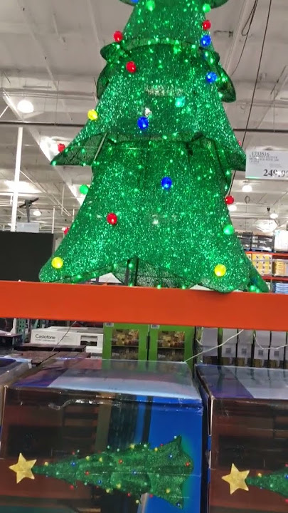 Holiday Tree with LED Lights #costco #christmas #tree #shortsvideo #shorts