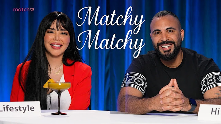 Matchy Matchy 💞 Ep 43: Maroua issa & Ramy Sellami