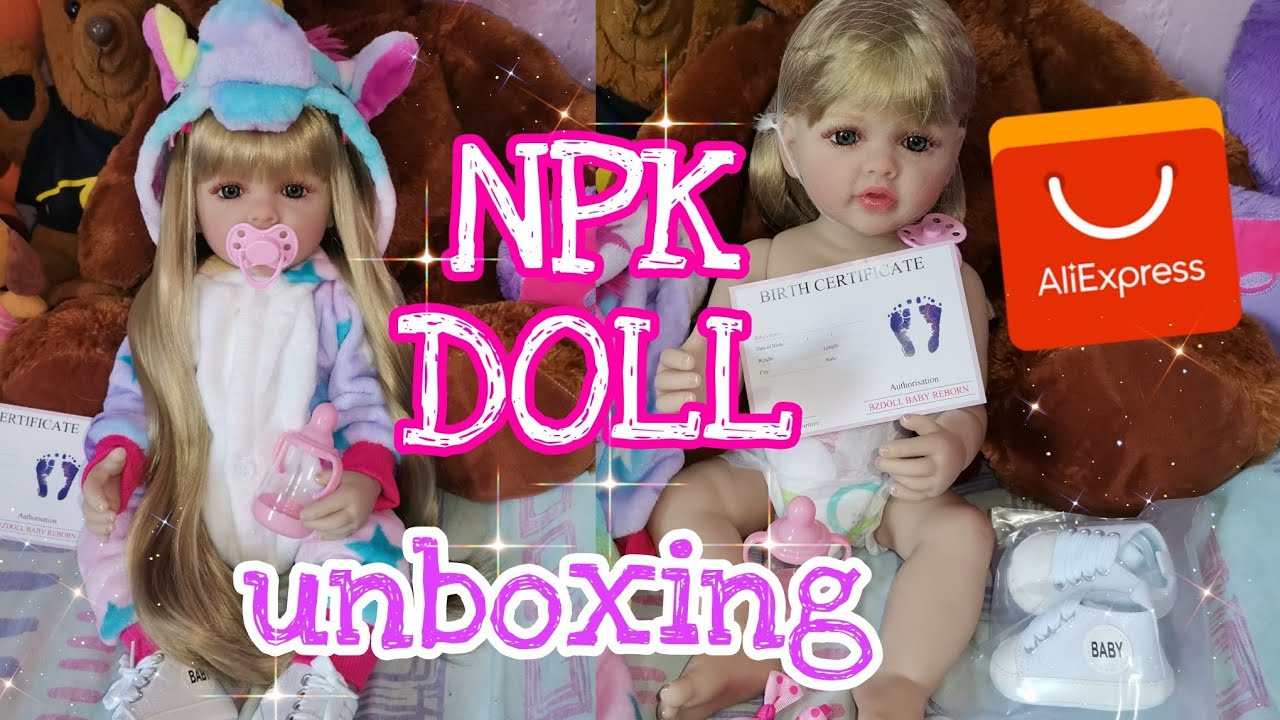 Muñeca REBORN DOLL NPK de ALIEXPRESS || UNBOXING #baby #dolls #unboxing #girl #aliexpress