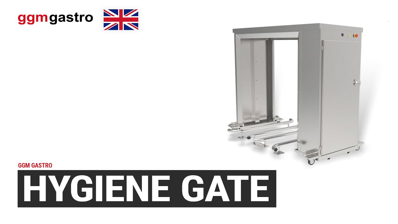 Shopping cart car wash HYGIENE GATE / TUNNEL SEI200 - GGM GASTRO