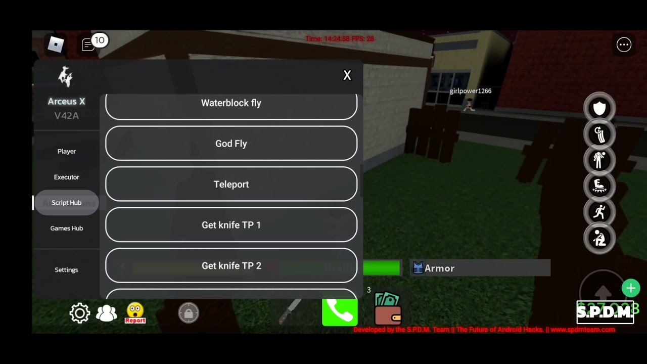 How To Use Knife Reach (arceus x mod menu) in Da Hood - YouTube
