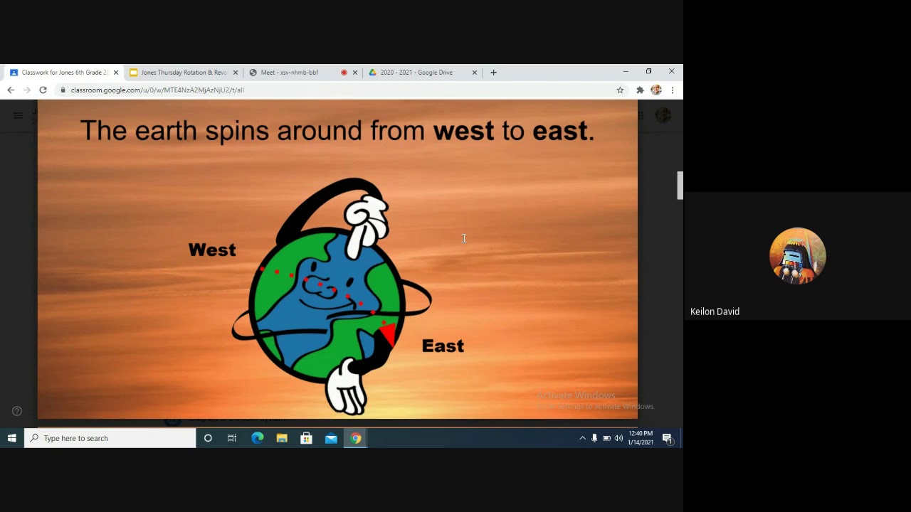 Earth's Rotation and Revolution Live Lesson - YouTube