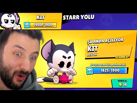 Star Yolundan BEDAVA EFSANEVİ KEDİ KİT Aldım ve MAKSLADIM 😆 Brawl Stars