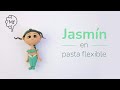 Jasmín-Princesas en pasta flexible- Disney princess-How to model Jasmine