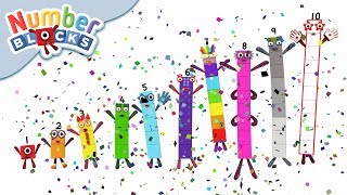 @Numberblocks- Party Tricks! | Learn to Count