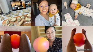 Germany dy postpartum gymnastics kina thakae 🤔 | Midnight Dumpling’s🥟 babe is already 4 months🥺