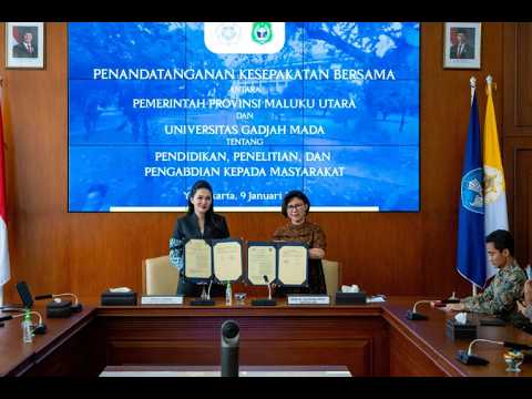 UGM dan Pemprov Maluku Utara Sepakati Kerja Sama Penguatan SDM