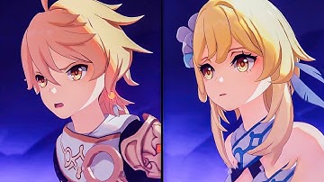 Aether & Lumine Cutscene Differences You Might Not Know in Genshin Impact 6.0 Luna 1