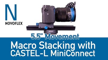 CASTEL-L - MiniConnect Focusing Rack with Quick Release Base and Plate with Joe Brady