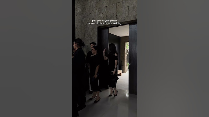 This is your sign to have a wedding dress code…via:@sicaclaudia #wedding #viral
