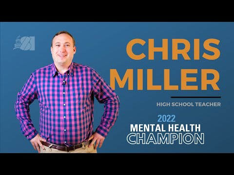 California teacher Chris Miller advocates to ensure mental health is included in school curriculum