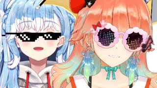 Best Moments of Kobo and Kiara Collab in Portal 2【Takanashi Kiara / HololiveEN】