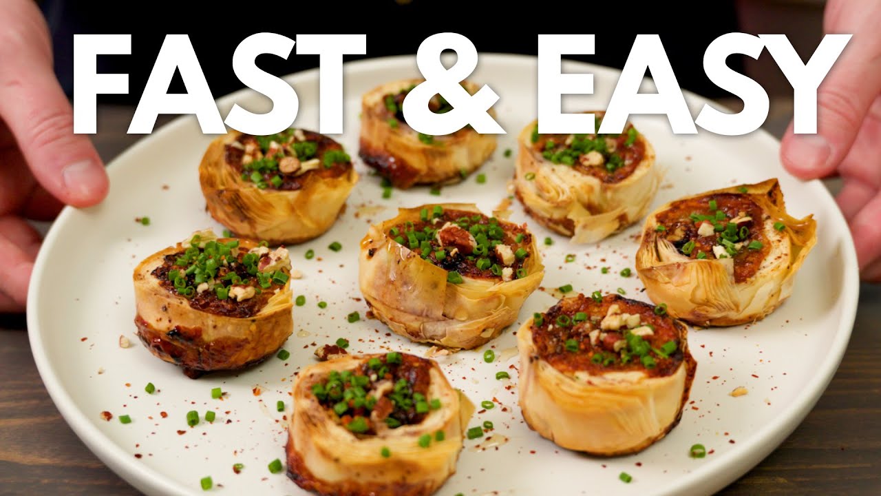 Вы ОБЯЗАТЕЛЬНО должны попробовать эту закуску, которую можно приготовить в последнюю минуту!!